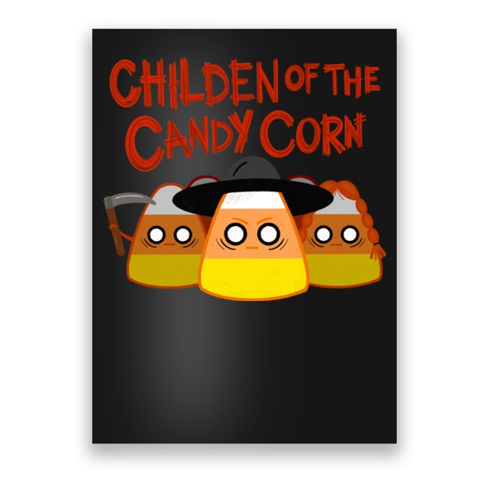 Children Of The Candy Corn Halloween Poster