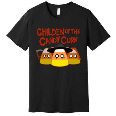 Children Of The Candy Corn Halloween Premium T-Shirt