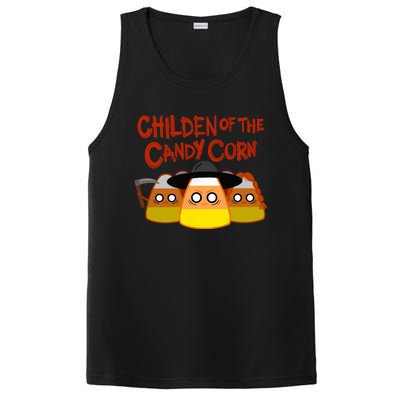 Children Of The Candy Corn Halloween PosiCharge Competitor Tank