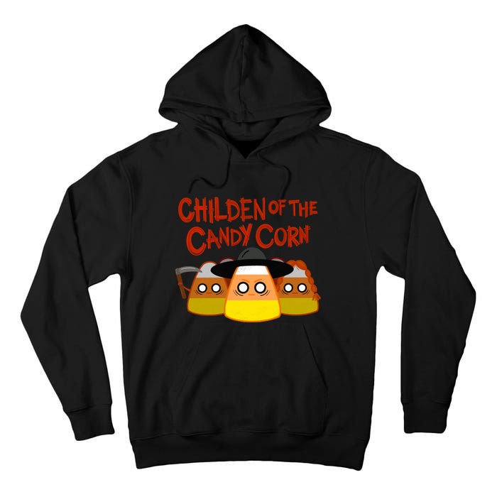 Children Of The Candy Corn Halloween Tall Hoodie