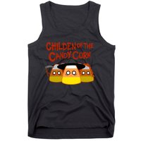 Children Of The Candy Corn Halloween Tank Top