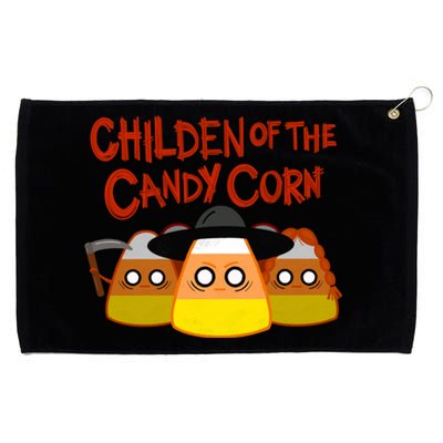 Children Of The Candy Corn Halloween Grommeted Golf Towel