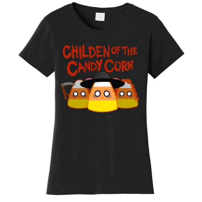 Children Of The Candy Corn Halloween Women's T-Shirt