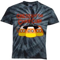 Children Of The Candy Corn Halloween Kids Tie-Dye T-Shirt