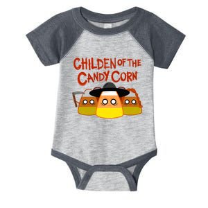 Children Of The Candy Corn Halloween Infant Baby Jersey Bodysuit