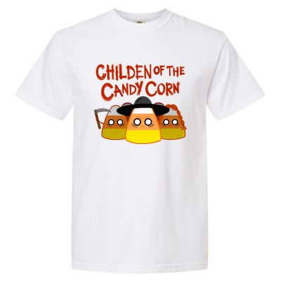 Children Of The Candy Corn Halloween Garment-Dyed Heavyweight T-Shirt