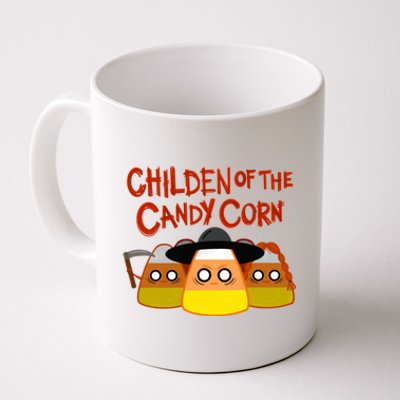 Children Of The Candy Corn Halloween Coffee Mug