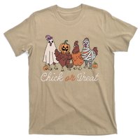 Chick Or Treat Halloween Witch Spooky Chicken Gift T-Shirt