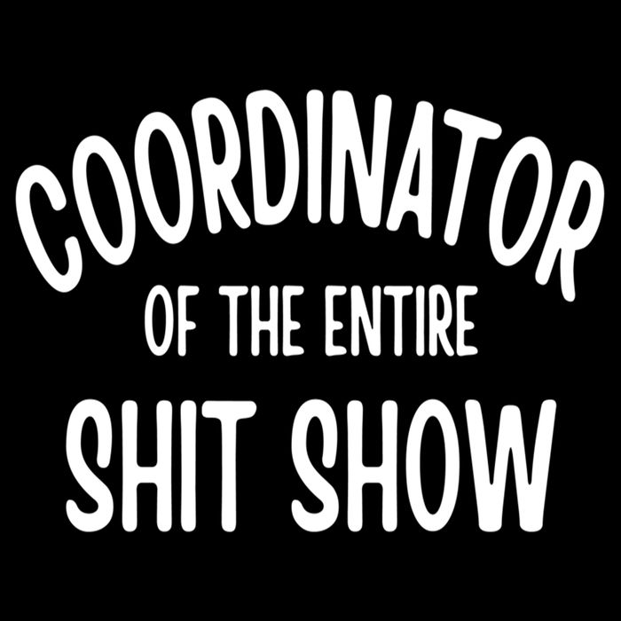 Coordinator Of The Entire ShitShow 7-Panel Snapback Hat