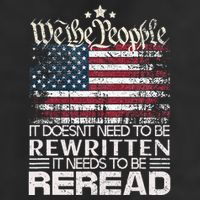 Constitution Of The Usa Needs To Be Reread Garment-Dyed Fleece Hoodie