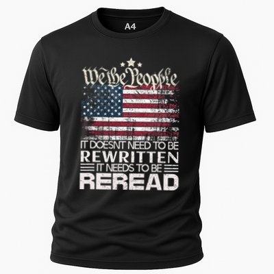 Constitution Of The Usa Needs To Be Reread Performance Shirt