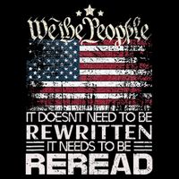 Constitution Of The Usa Needs To Be Reread Wool Snapback Cap