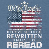 Constitution Of The Usa Needs To Be Reread Garment-Dyed Sweatshirt