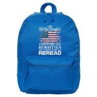 Constitution Of The Usa Needs To Be Reread 16 in Basic Backpack