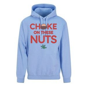 Choke On These Nuts Buckeye Christmas Football Unisex Surf Hoodie