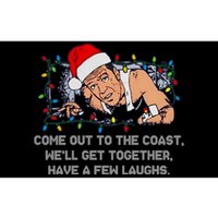 Come Out To The Coast WeLl Get Together Have A Few Laughs Christmas Bumper Sticker