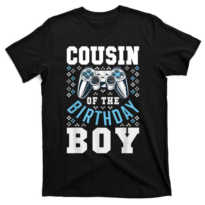 Cousin Of The Birthday Boy Matching Video Gamer Birthday T-Shirt