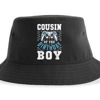 Cousin Of The Birthday Boy Matching Video Gamer Birthday Sustainable Bucket Hat