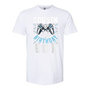 Cousin Of The Birthday Boy Matching Video Gamer Birthday Softstyle CVC T-Shirt