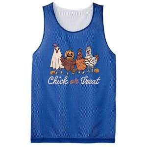 Chick Or Treat Halloween Witch Spooky Chicken Mesh Reversible Basketball Jersey Tank