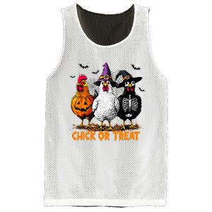 Chick Or Treat Spooky Chicken Witch Halloween Costume Mesh Reversible Basketball Jersey Tank