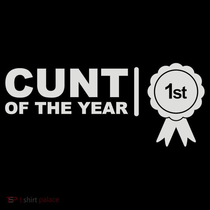 Cunt Of The Year High Crown Mesh Back Trucker Hat