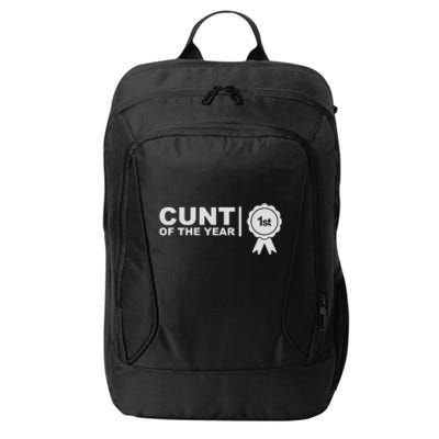 Cunt Of The Year City Backpack