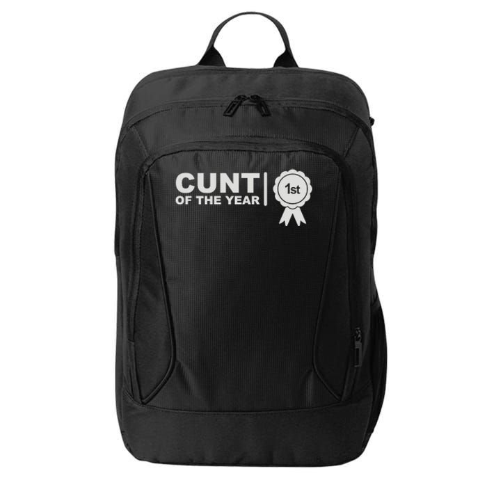 Cunt Of The Year City Backpack