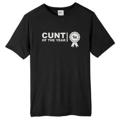 Cunt Of The Year Tall Fusion ChromaSoft Performance T-Shirt