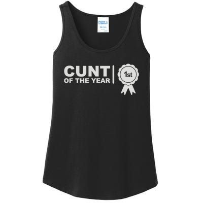 Cunt Of The Year Ladies Essential Tank