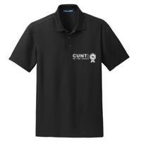 Cunt Of The Year Dry Zone Grid Polo