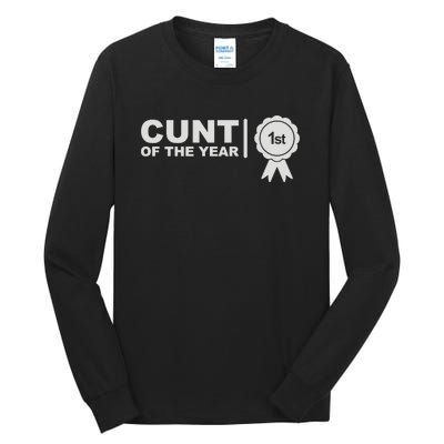 Cunt Of The Year Tall Long Sleeve T-Shirt