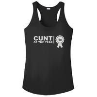 Cunt Of The Year Ladies PosiCharge Competitor Racerback Tank