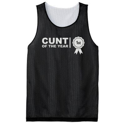 Cunt Of The Year Mesh Reversible Basketball Jersey Tank