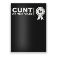 Cunt Of The Year Poster