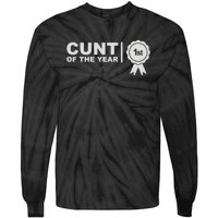 Cunt Of The Year Tie-Dye Long Sleeve Shirt