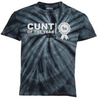 Cunt Of The Year Kids Tie-Dye T-Shirt