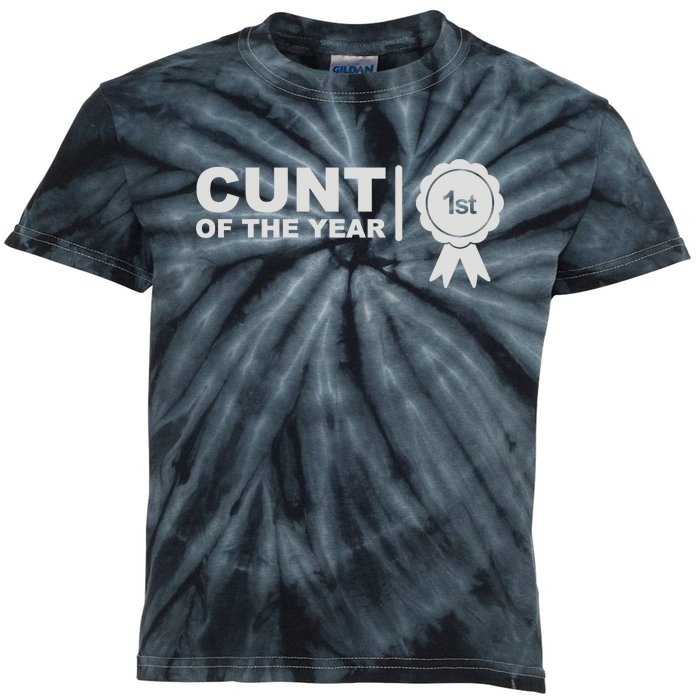 Cunt Of The Year Kids Tie-Dye T-Shirt