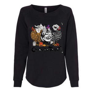 Chick Or Treat Womens California Wash Sweatshirt