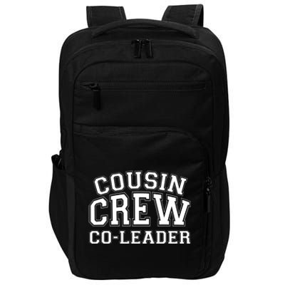 Cogiftleader Of The Cousin Crew Gift Matching Family Cousin Crew Gift Impact Tech Backpack