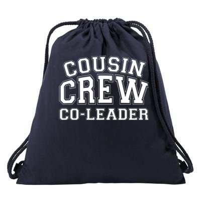 Cogiftleader Of The Cousin Crew Gift Matching Family Cousin Crew Gift Drawstring Bag