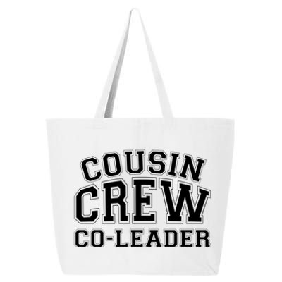 Cogiftleader Of The Cousin Crew Gift Matching Family Cousin Crew Gift 25L Jumbo Tote