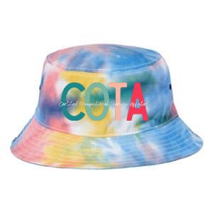 Certified Occupational Therapy Assistant for OT Month Tie Dye Newport Bucket Hat