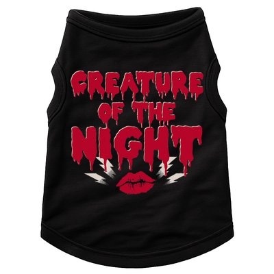 Creature Of The Night Rock Musical Horror Show Lips Doggie Tank
