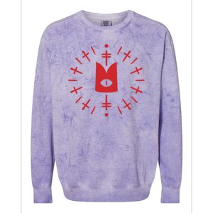 Cult Of The Lamb™ Eye Crown (Ritual) [Red] Colorblast Crewneck Sweatshirt