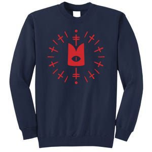 Cult Of The Lamb™ Eye Crown (Ritual) [Red] Tall Sweatshirt