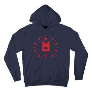 Cult Of The Lamb™ Eye Crown (Ritual) [Red] Tall Hoodie