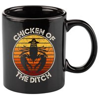 Chicken Of The Ditch Crawfish Boil Party Funny Cajun Lobster 11oz C Handle Ceramic Mug