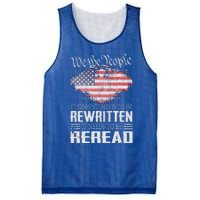 Constitution Of The Usa Needs To Be Reread Mesh Reversible Basketball Jersey Tank