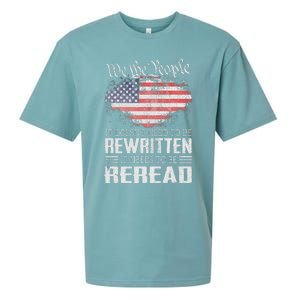 Constitution Of The Usa Needs To Be Reread Sueded Cloud Jersey T-Shirt